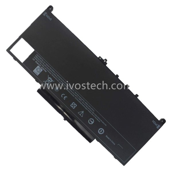 J60J5 55Wh 7.6V Replacement Laptop Battery for Dell Latitude E7470 E7270