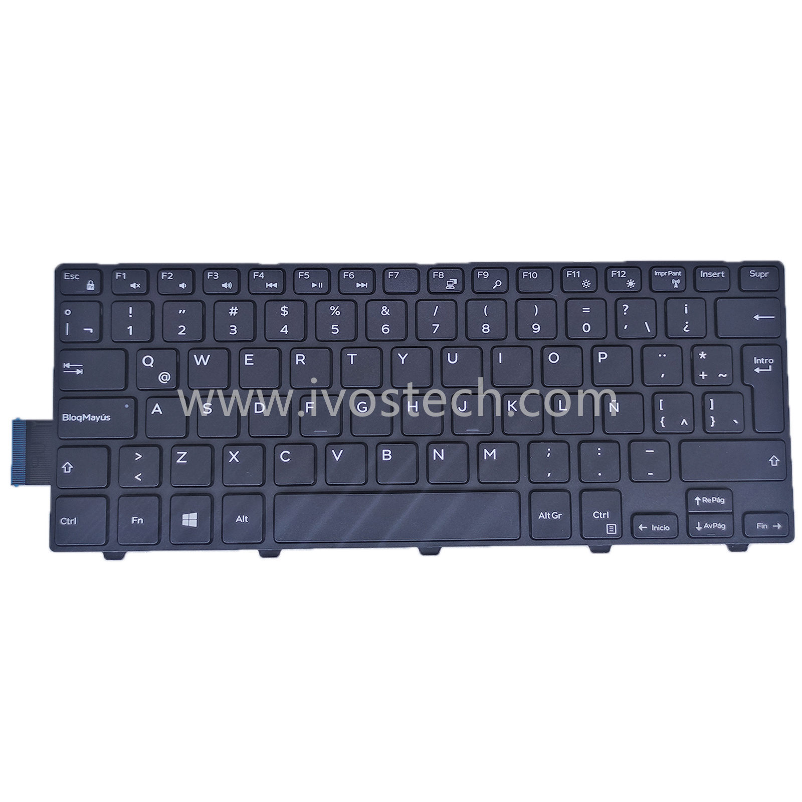 0TCKCW Laptop Replacement Keyboard for Dell Inspirion 14 3442 5451 5455 – LA Standard Latin