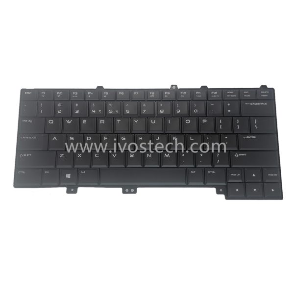 04K8F6 0P30HM Laptop Replacement Keyboard with Backlit for Dell Alienware 13 R1-US Layout