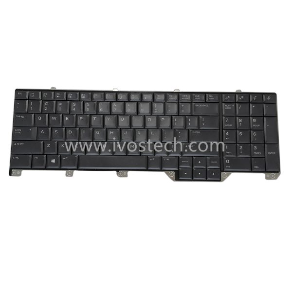 0XN2XW Laptop Replacement Keyboard with Backlit for Dell Alienware 17 R5-US Layout English