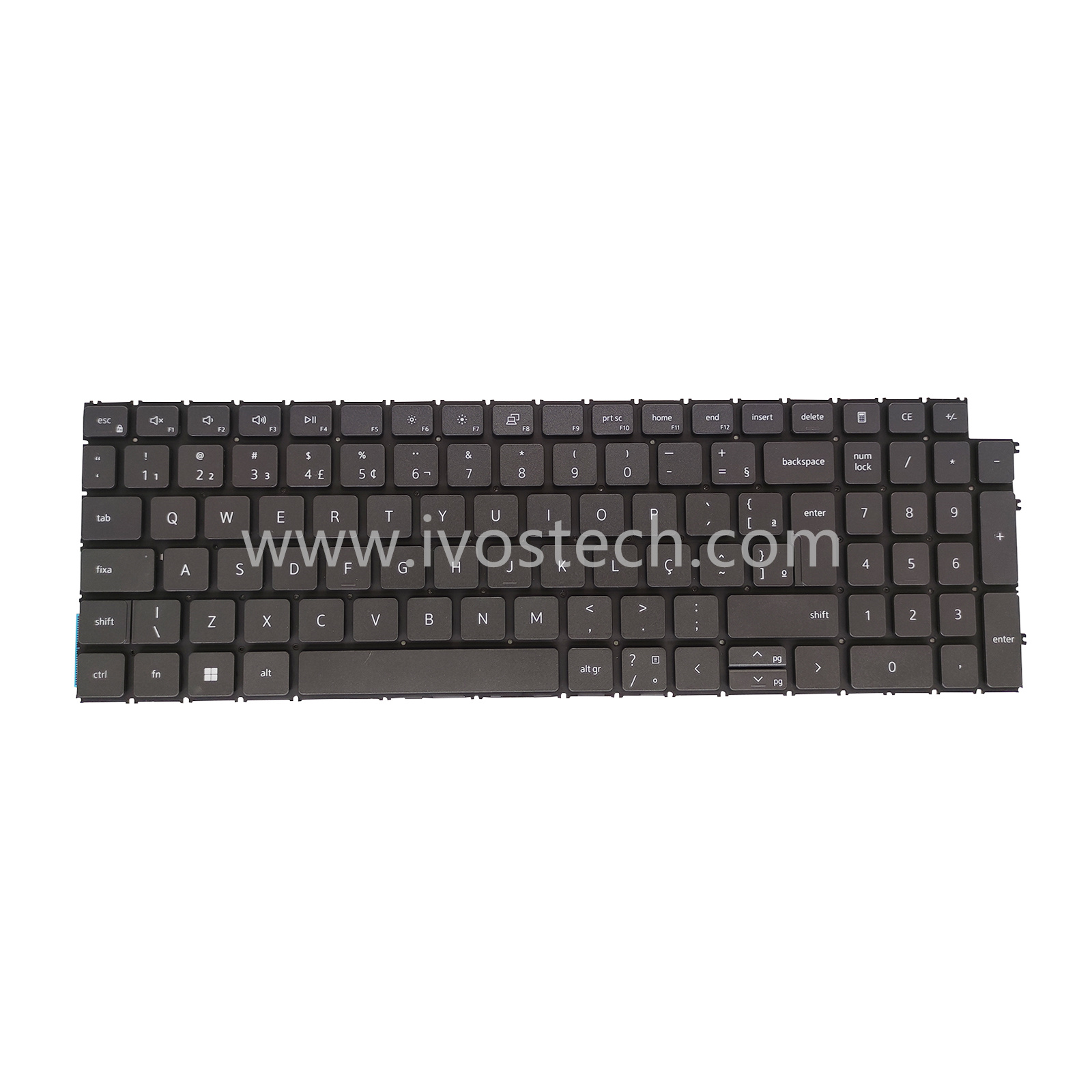 0W0FYR Laptop Replacement Keyboard for Dell Inspiron 15 3511 3515 5515 – BR Standard Brazilian