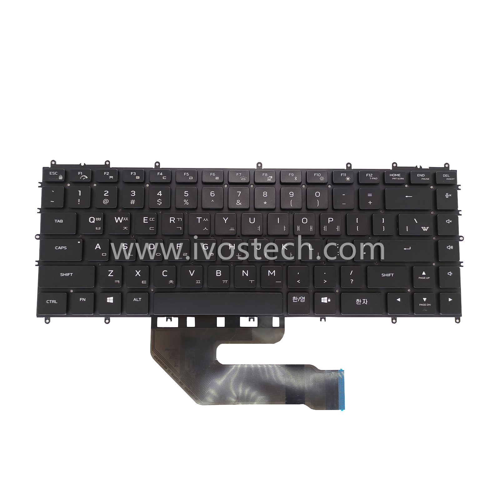 0DJMGT Laptop Replacement Keyboard with Backlit for Dell Alienware X15 R1 X15 R2 – KR Standard Korea