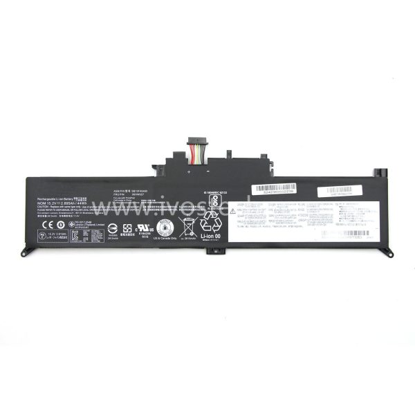 00HW027 44Wh 15.2V Replacement Laptop Battery for Lenovo ThinkPad Yoga 260 Series