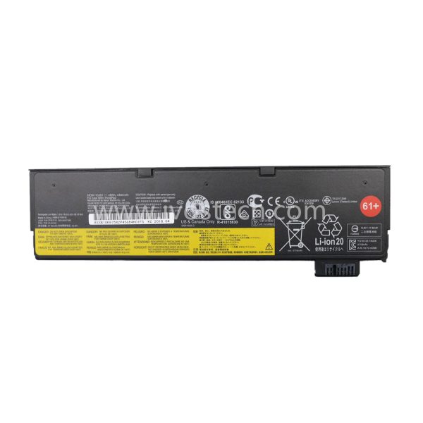 01AV425 48Wh 10.8V 61+ Replacement Laptop Battery for Lenovo Thinkpad T470 T480 A475 A485 T570