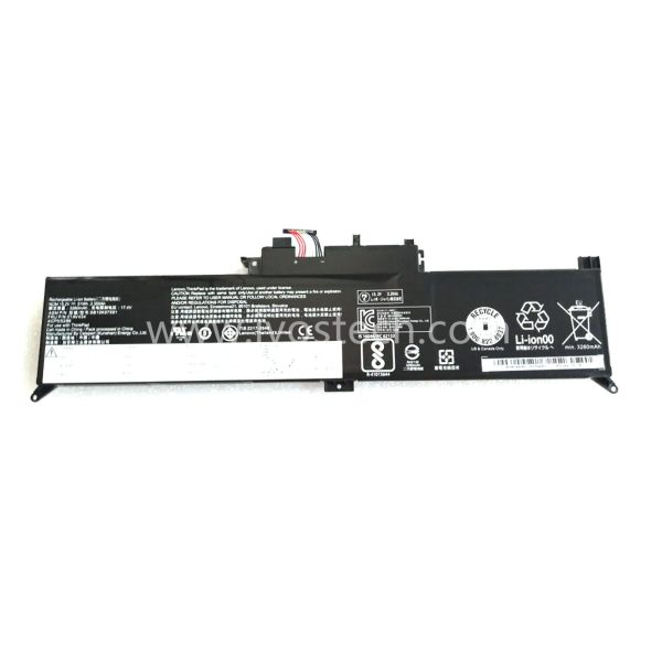 01AV434 51Wh 15.2V Replacement Laptop Battery for Lenovo ThinkPad Yoga 260 370 X380 Series