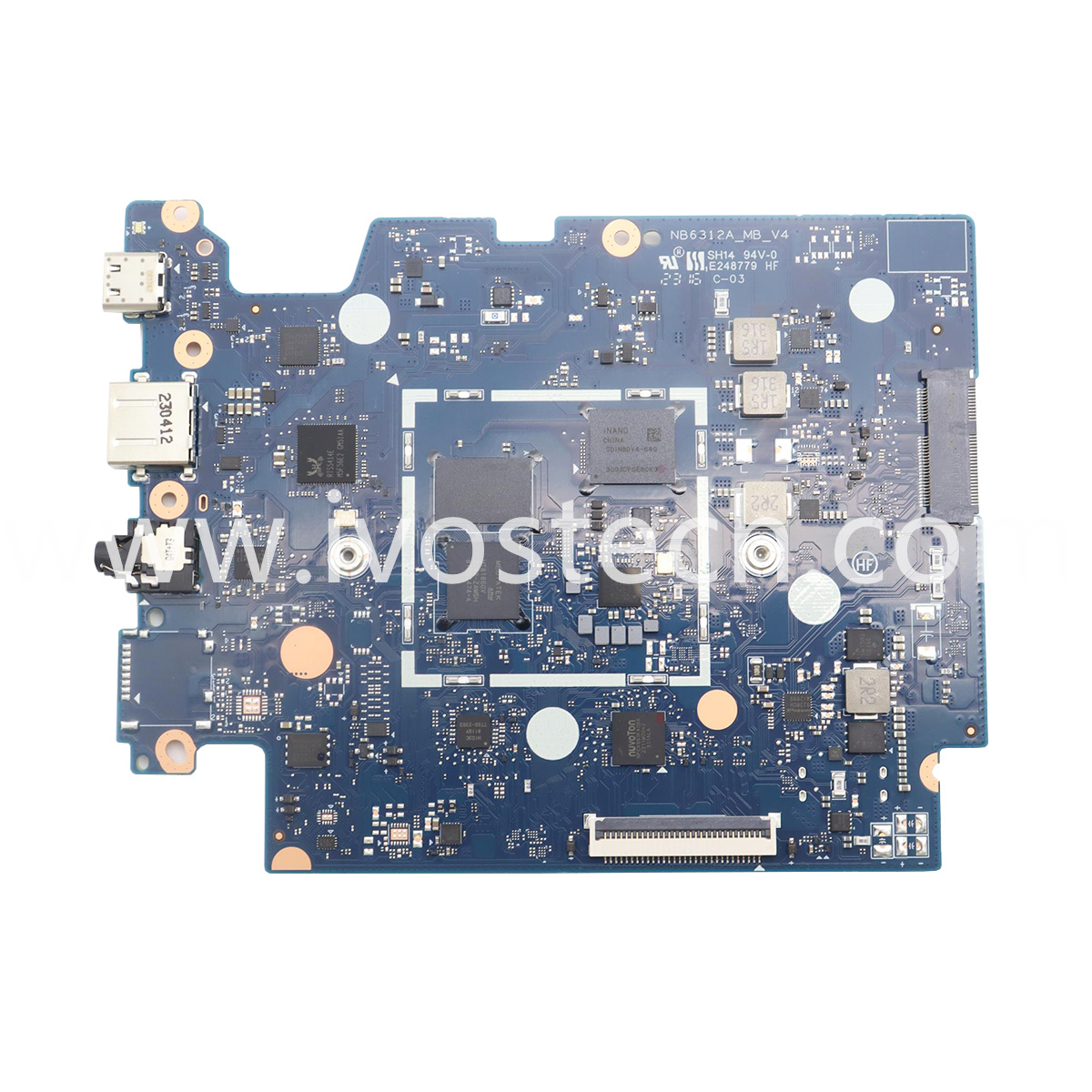 5B21L76466 Motherboard 8G 64G for Lenovo Chromebook 11 100e 4th Gen – MB G4_MT8186_IG+8G+64G_NW_NE