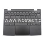 5CB0R07036 Laptop Palmrest Upper Case with US Keyboard and Touchpad Assembly for Lenovo Chromebook 11 100e 1st Gen