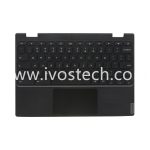 5CB0X55485 Laptop Palmrest Upper Case with Keyboard and Touchpad Assembly for Lenovo Chromebook 11 100e 2nd Gen MTK