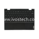 5CB0Y57920 Laptop Palmrest Upper Case with Keyboard and Touchpad Assembly for Lenovo Chromebook 11 100e 2nd Gen NOK