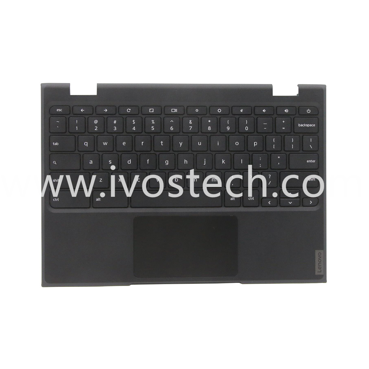 5CB1E21835 Laptop Palmrest Upper Case with Keyboard and Touchpad Assembly for Lenovo Chromebook 11 100e 2nd Gen MTK2