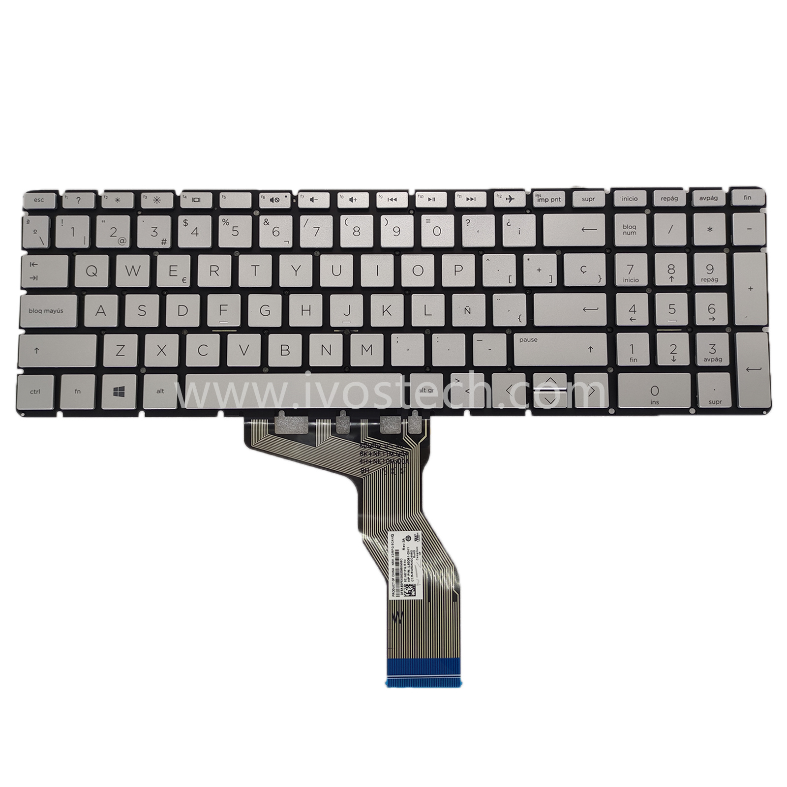 L60341-DH1 Laptop Replacement Keyboard for HP 15-BS – SP Standard Spanish