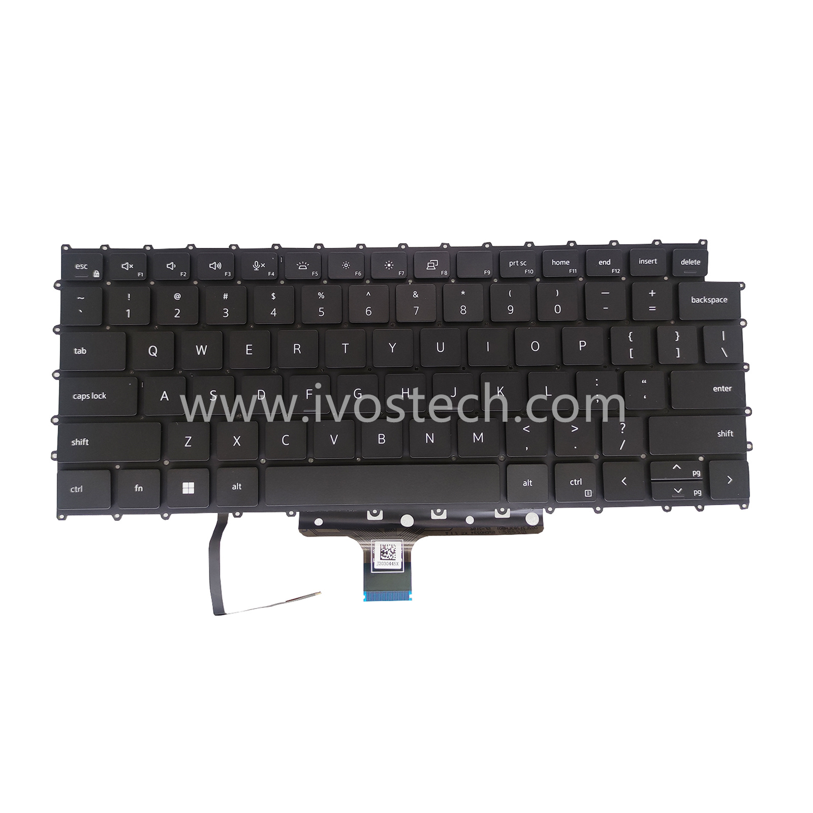 08NY4J Laptop Replacement Keyboard with Backlit for Dell Latitude 7330- US Layout English