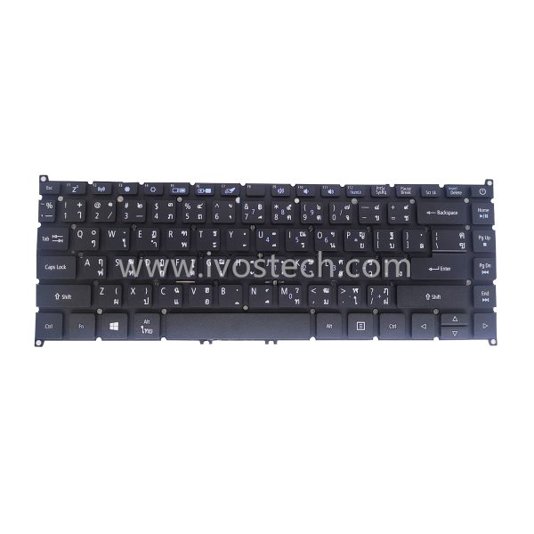 NSK-RH3SQ Laptop Replacement Keyboard for Acer Aspire A314-33 A314-41- TI Standard