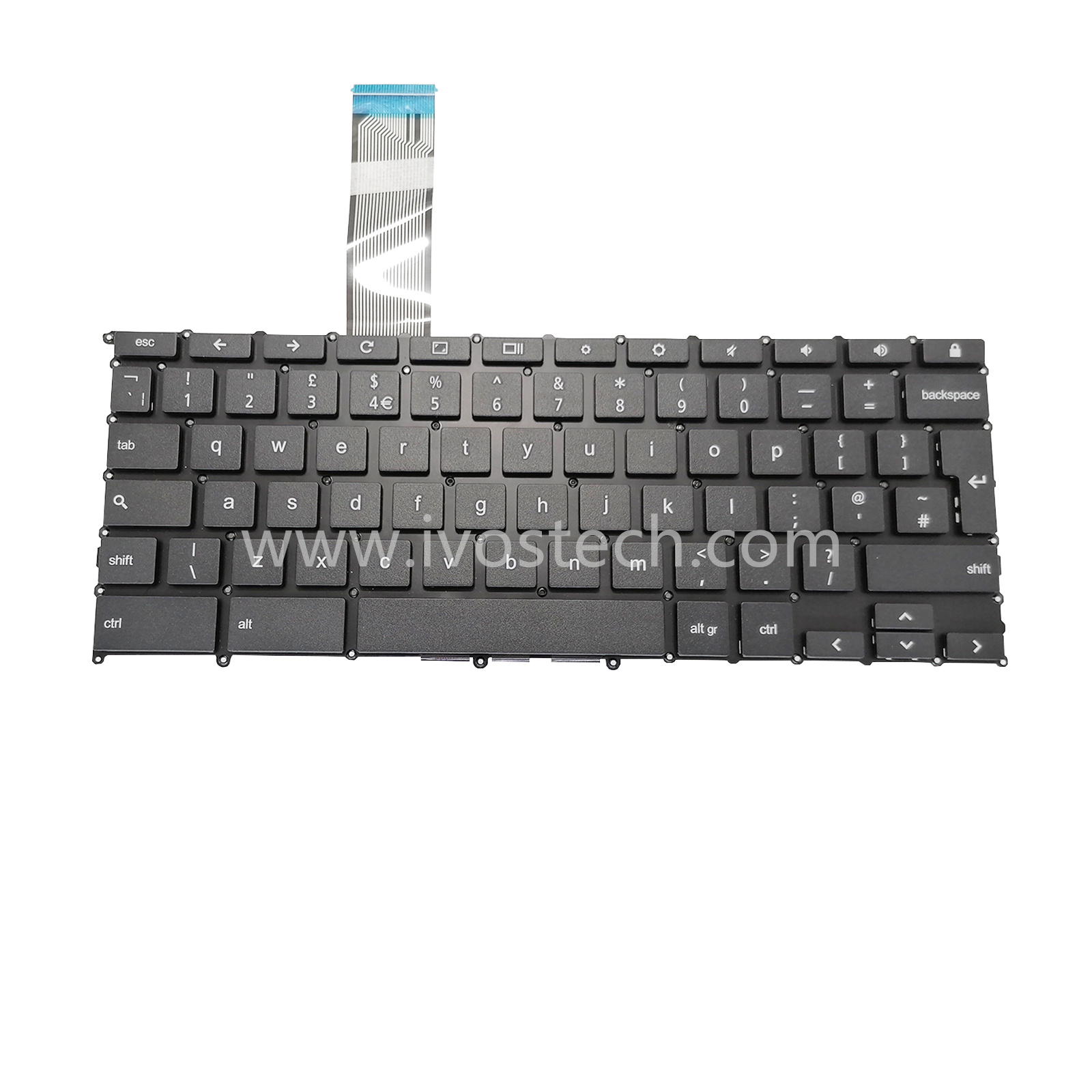 1204-04753 Laptop Replacement Keyboard for Acer Chromebook C235- UK Layout English