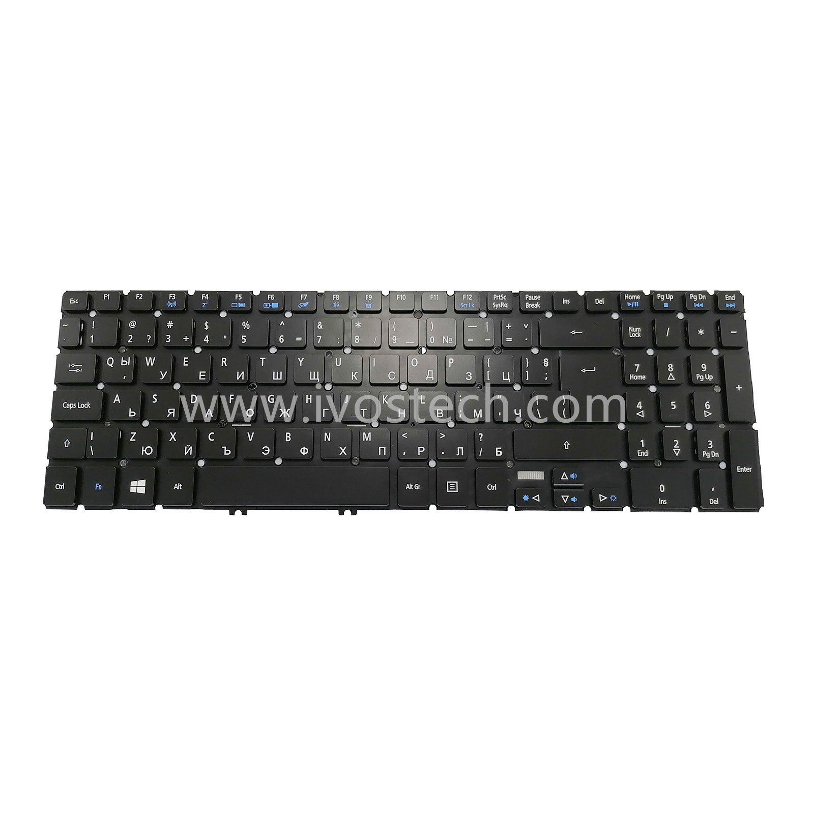 NSK-R9BBW Laptop Replacement Keyboard with Backlit for Acer Aspire V5-573- Bulgarian Standard