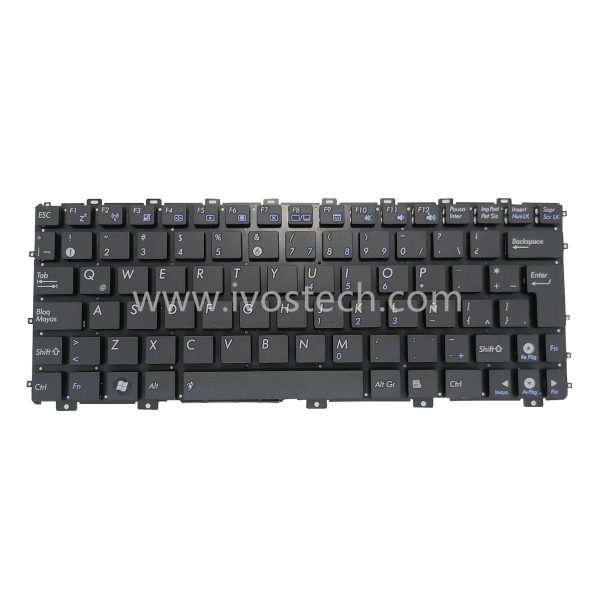 V103646GK1 Laptop Replacement Keyboard for ASUS Eee PC 1015PE- Latin Standard