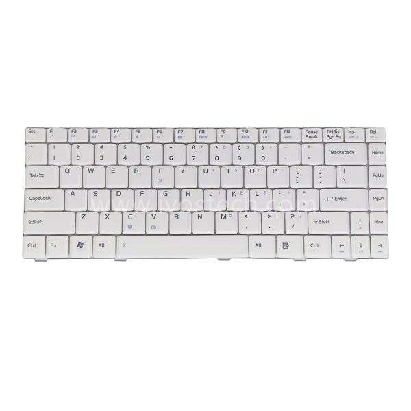 0KN0-3P1US01 White Laptop Replacement Keyboard for ASUS F80 F80S F80CR- US Layout English