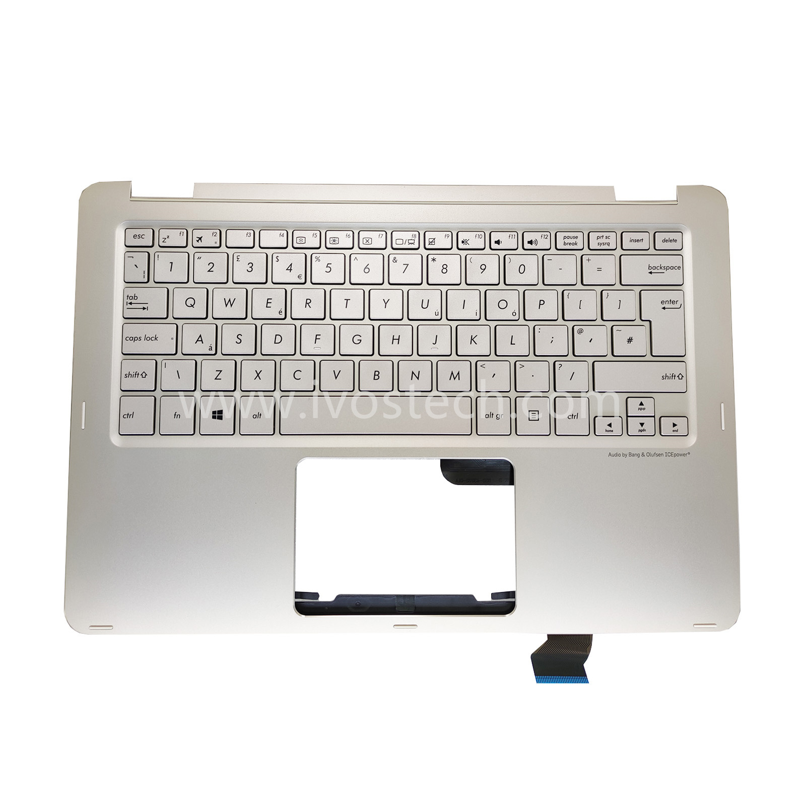 0KNB0-2130UK00 Laptop Replacement Keyboard for ASUS UX360CA- UK Standard English