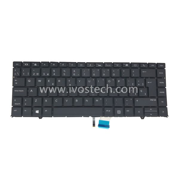 SN6173BL1 Laptop Replacement Keyboard with Backlit for HP ZBook Studio G5- Spanish Standard