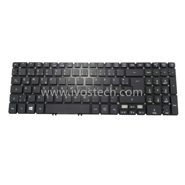 90.4VM07.N0G Laptop Replacement Keyboard for Acer Aspire V5-571 V5-531 V5-551 - GR Standard Greece