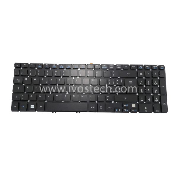 NSK-R3JBC Laptop Replacement Keyboard with Backlit for Acer Aspire V5-571 V5-531 V5-551 - IT Standard