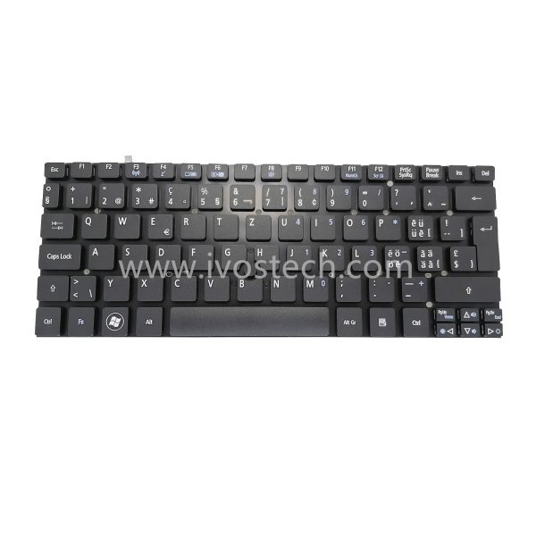 KB.I100A.171 Laptop Replacement Keyboard for Acer W500 - SW Standard Swedish