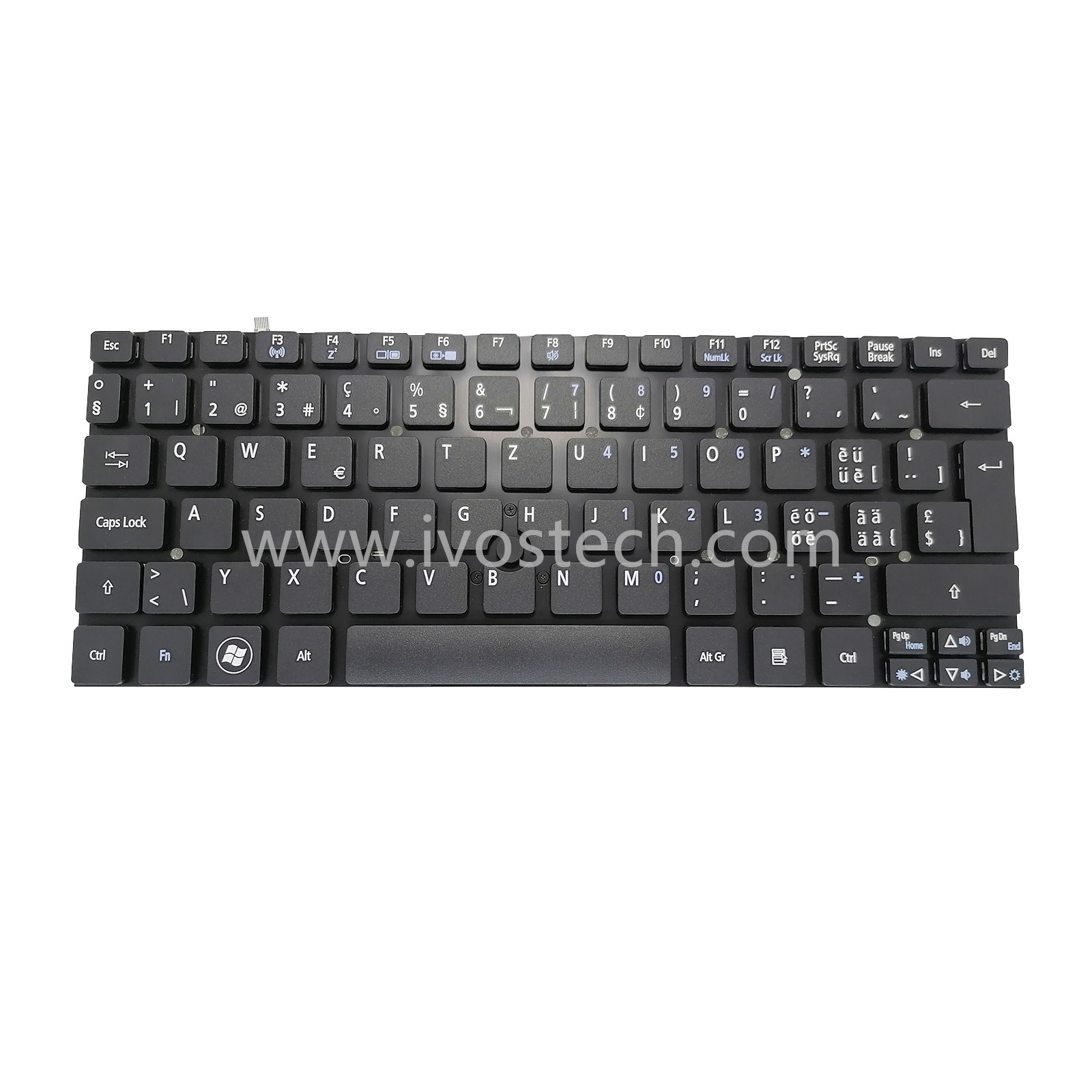 KB.I100A.171 Laptop Replacement Keyboard for Acer W500 – SW Standard Swedish