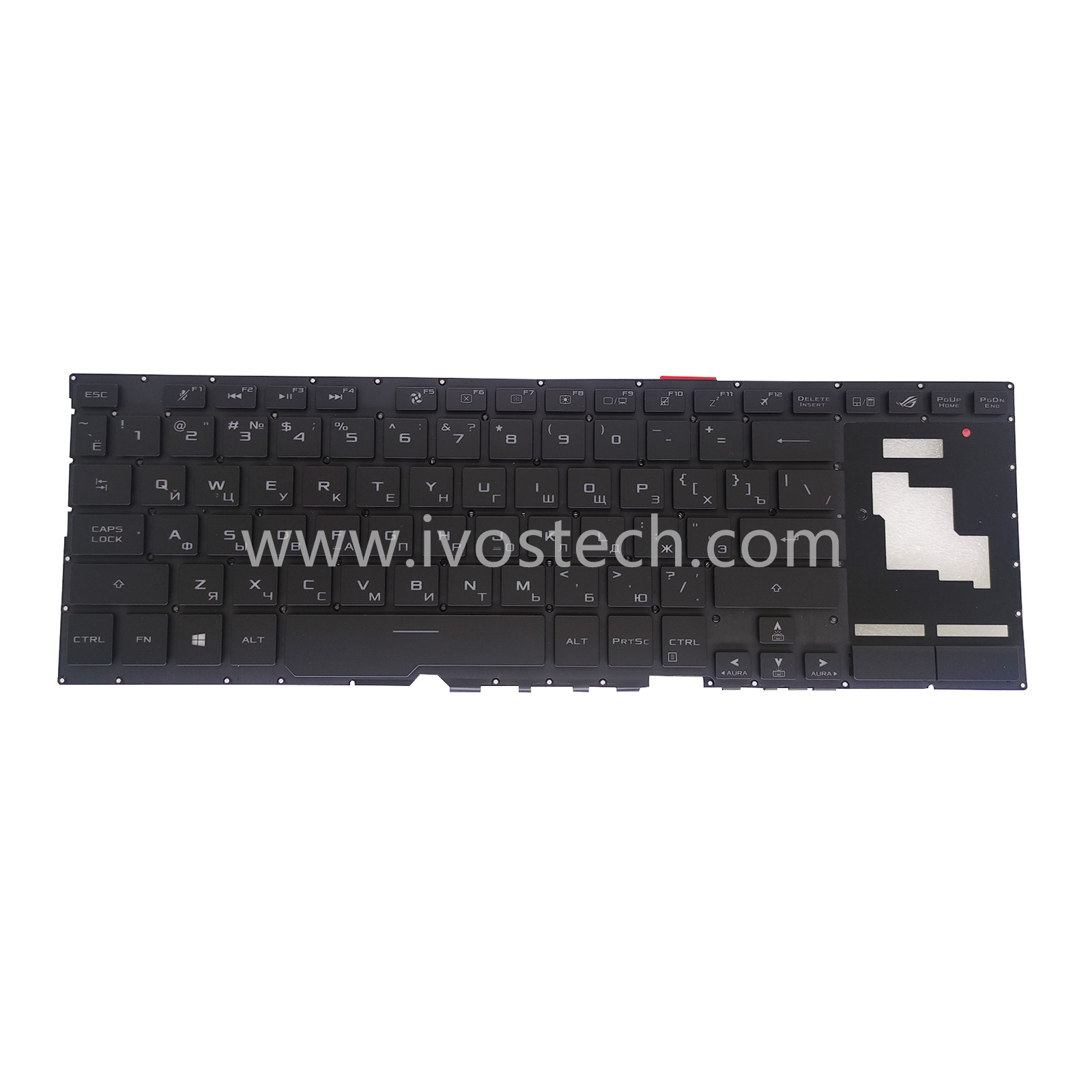 0KNR0.661ERU00 Laptop Replacement Keyboard with Backlit for ASUS Zephyrus S GX701GX GX701GW – Russian Standard