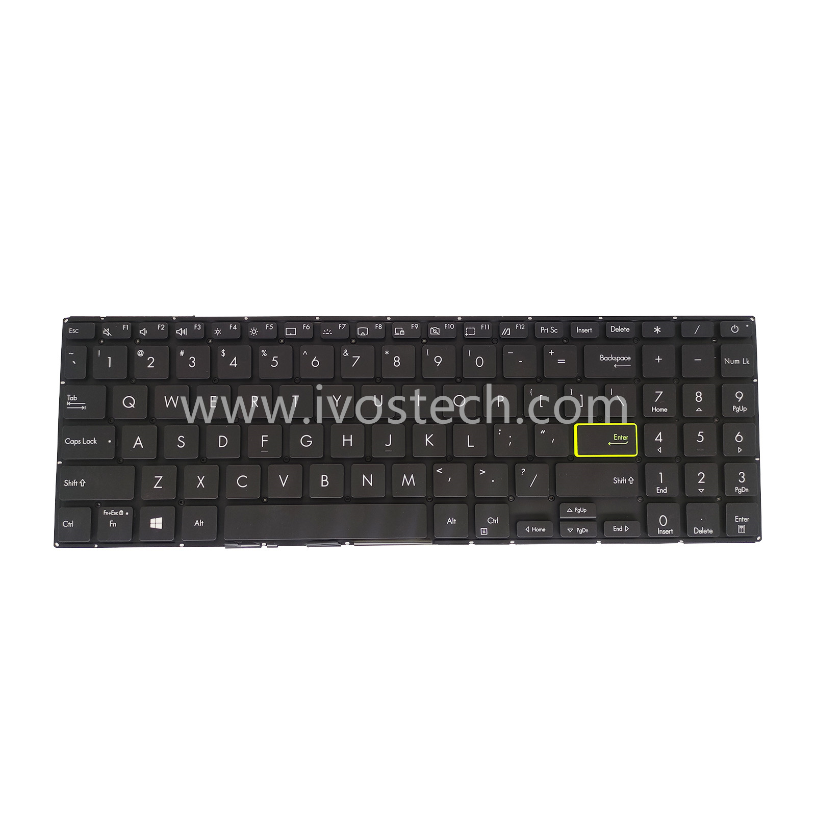 NSK-W20SB Laptop Replacement Keyboard with Backlit for ASUS VIVOBOOK 15 X513 – US Layout English