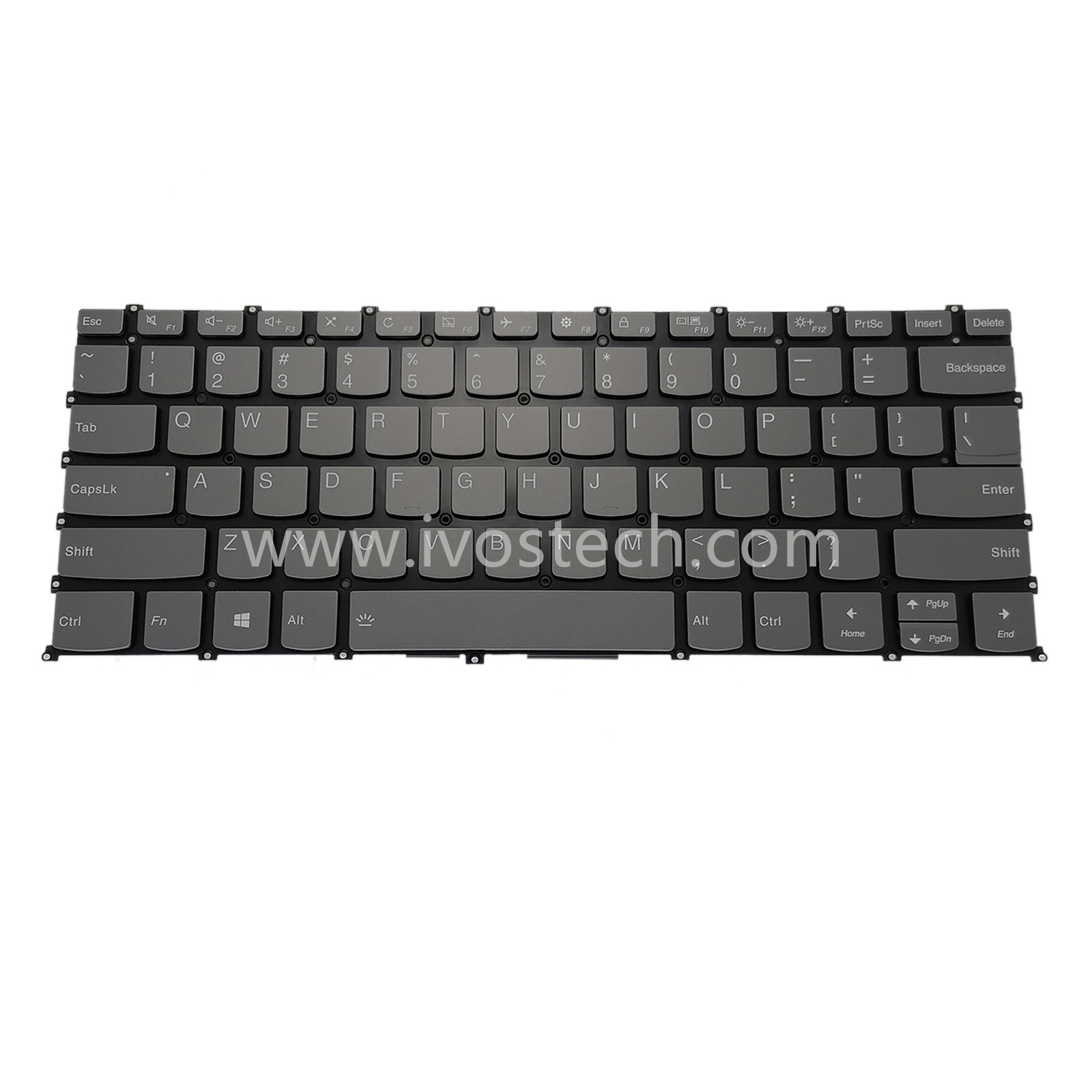 019A5LHA01 Laptop Replacement Keyboard with Backlit for Lenovo Ideapad S340-13 IML- US Layout English