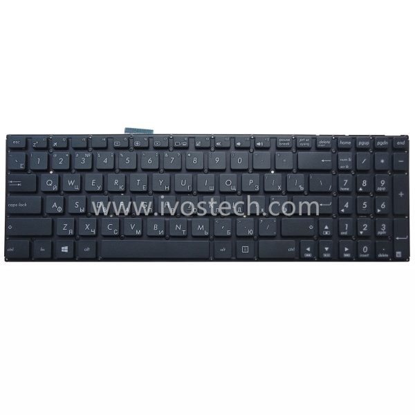 9Z.N9DSU.40R Laptop Replacement Keyboard for ASUS E502- Russian Standard