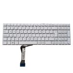 NSK-UU5SU White Laptop Replacement Keyboard for ASUS E502- Spanish Standard