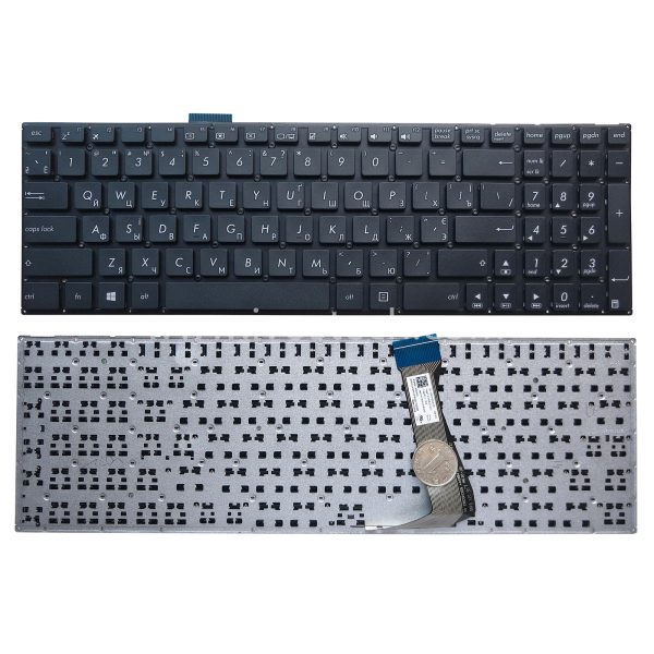 0KNL0-6100TU00 0KNL0-6100UA00 Laptop Replacement Keyboard for ASUS E502- TR UA Standard