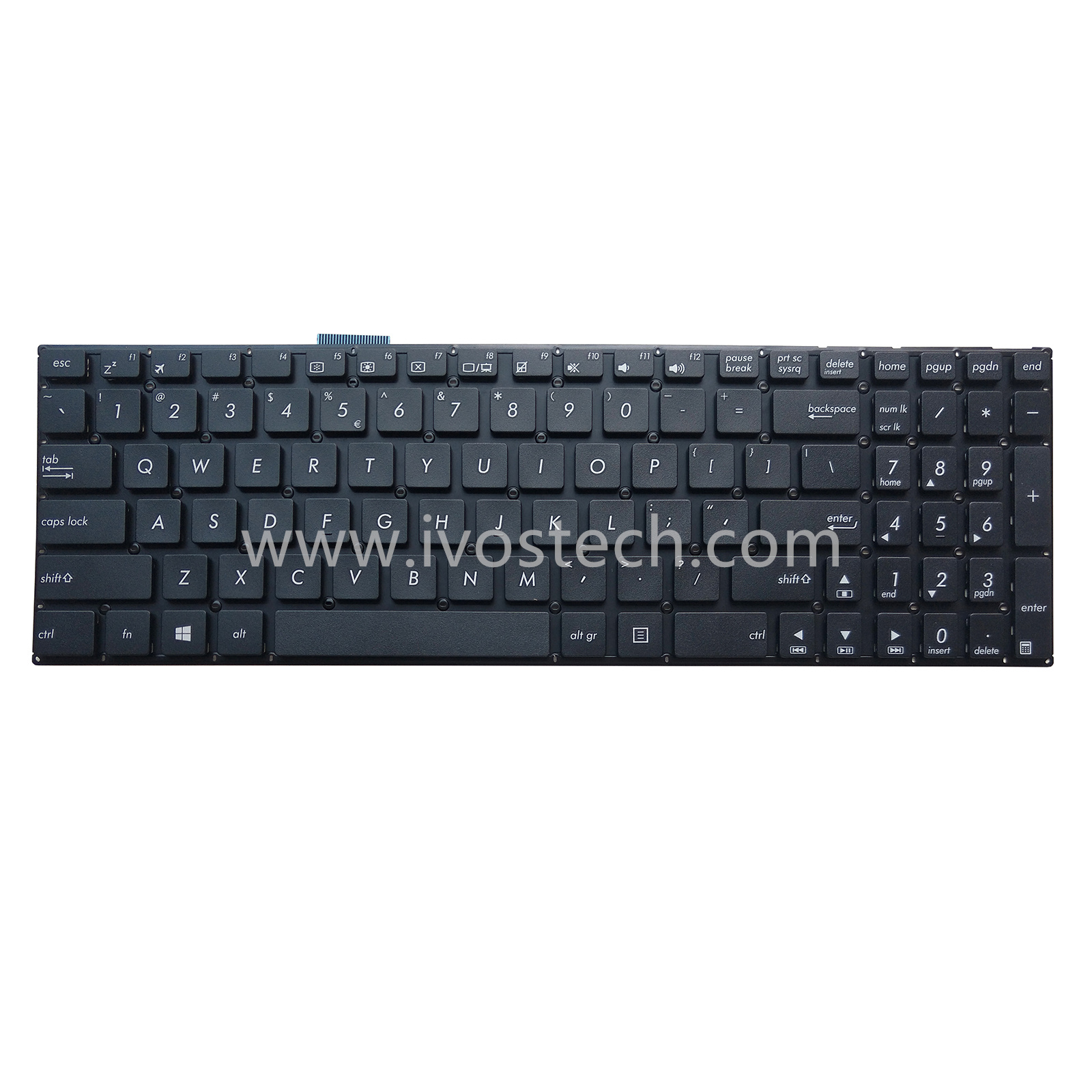 0KNL0-6100UI00 Laptop Replacement Keyboard for ASUS E502- US Layout English