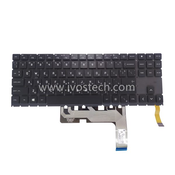 NSK-XZ1BQ Laptop Replacement Keyboard with Backlit for HP OMEN 15-EK 15-EN- Bulgarian Standard