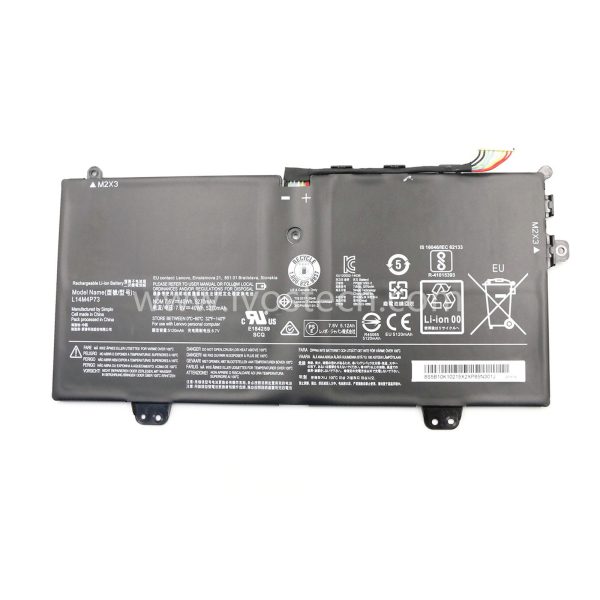 L14M4P73 40Wh 7.6V Replacement Laptop Battery for Lenovo IdeaPad Yoga 700-11ISK Series