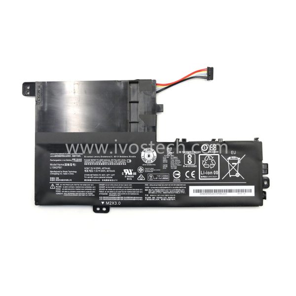 L15M2PB1 5B10M50528 35Wh 7.5V Replacement Laptop Battery for Lenovo Flex 5 1470 1570 IdeaPad 320S-14IKB 320S-15ABR 320S-15AST 320S-15IKB Series