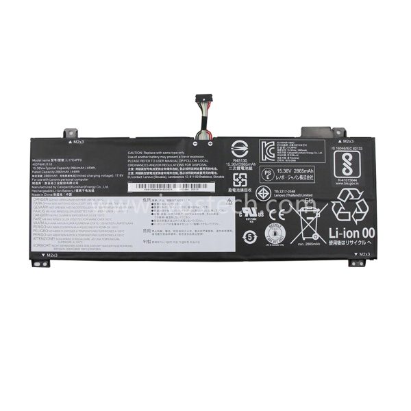 L17C4PF0 45Wh 15.36V Replacement Laptop Battery for Lenovo IdeaPad S530-13IML S530-13IWL Series