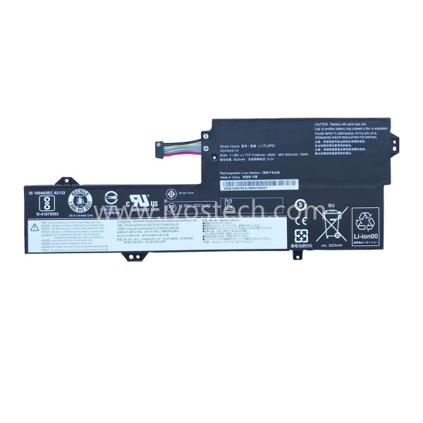 L17L3P61 36Wh 11.58V Replacement Laptop Battery for Lenovo IdeaPad Yoga 720-12IKB Yoga 320-11 520-12 320S-13IKB Xiaoxin 7000-13 Series