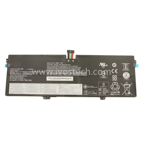 L17M4PH1 60Wh 7.68V Replacement Laptop Battery for Lenovo Yoga 7 Pro-13IKB Yoga C930-13IKB Series