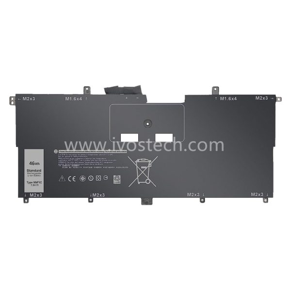 NNF1C 46Wh 7.6V Replacement Laptop Battery for Dell XPS 13 9365