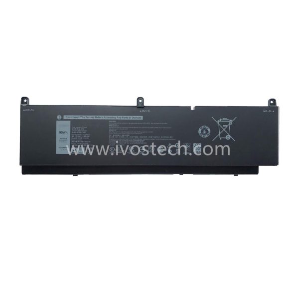 PKWVM 95Wh 11.4V Replacement Laptop Battery for Dell Precision 7550 7750 7560 7760