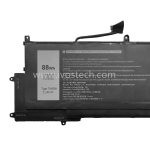 TVKGH 88Wh 11.4V Replacement Laptop Battery for Dell Latitude 9510 9520