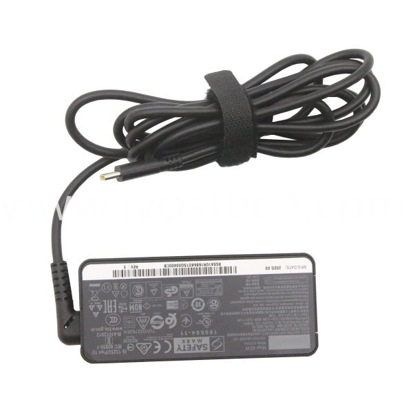 02DL118 45W Type-C Laptop AC Adapter for Lenovo Chromebook 11 300e 2nd Gen AST 82CE