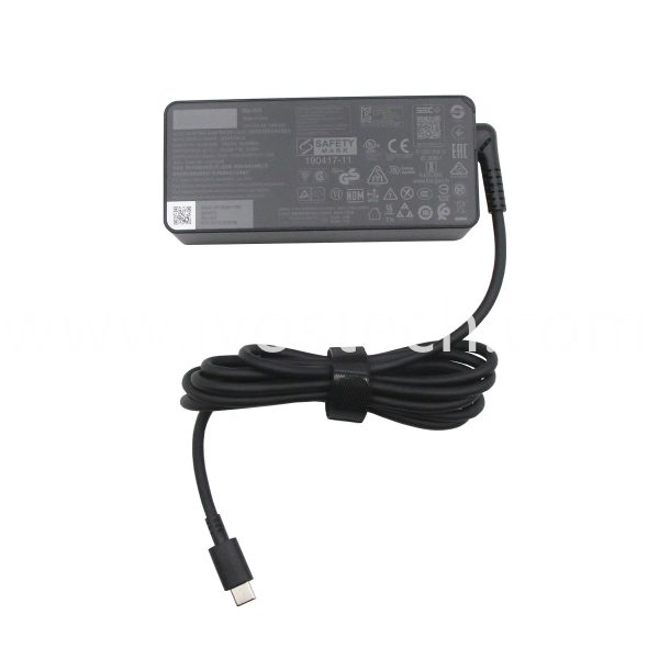 5A10W86261 65W Type-C 3P Black Laptop AC Adapter for Lenovo 100w Gen 3