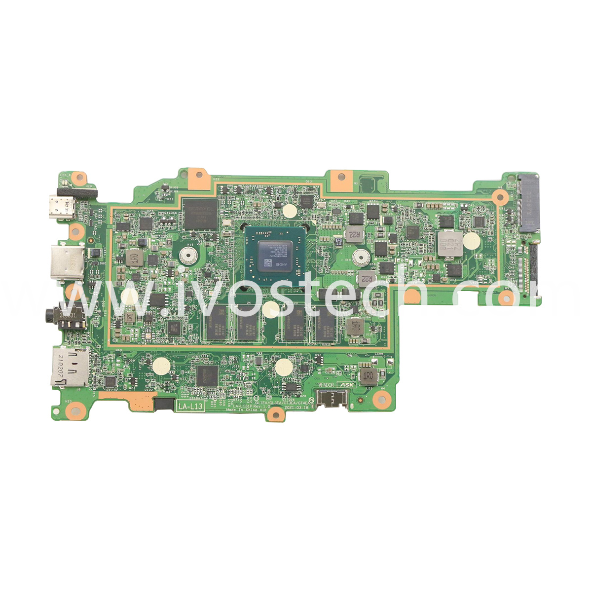 5B21D19848 Motherboard 4G 32G WIFI for Lenovo Chromebook 11 300e 3rd Gen Touch