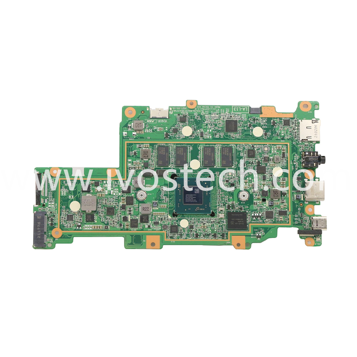 5B21D19850 Motherboard 4G 64G WIFI for Lenovo Chromebook 11 300e 3rd Gen Touch