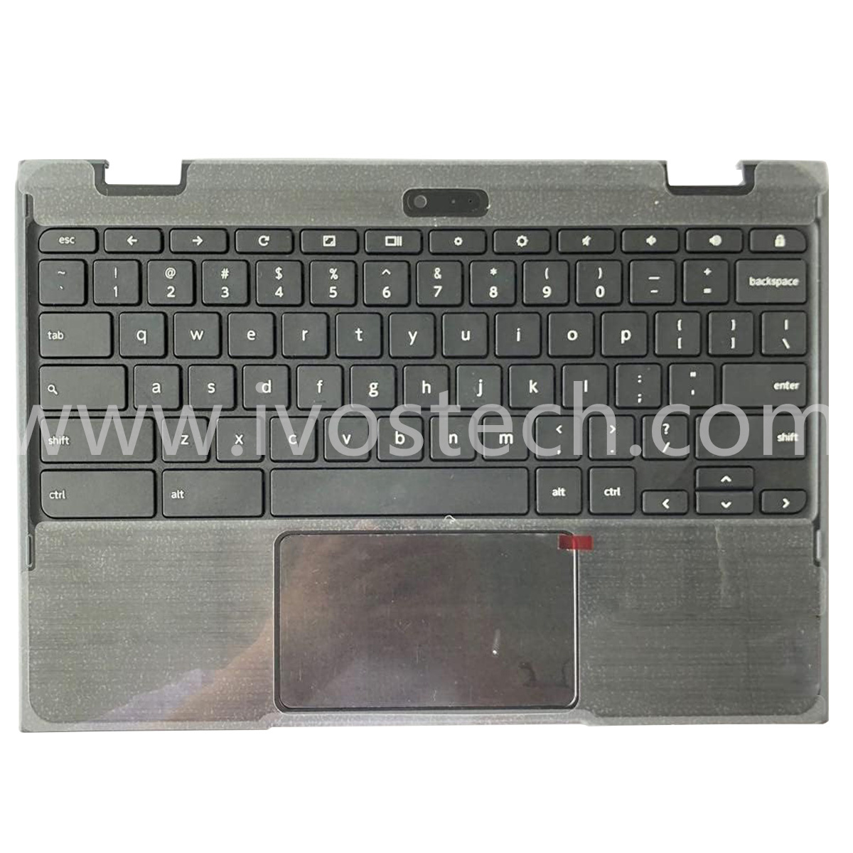 5CB0T79594 Laptop Palmrest Upper Case with Keyboard Touchpad Assembly for Lenovo Chromebook 11 500e 2nd Gen 81MC