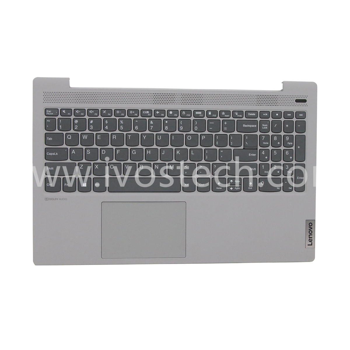 5CB0X56301 Laptop Palmrest with Keyboard Touchpad Assembly No Backlit for Lenovo Ideapad 5-15IIL05 5-15ARE05 5-15ITL05 5-15ALC05