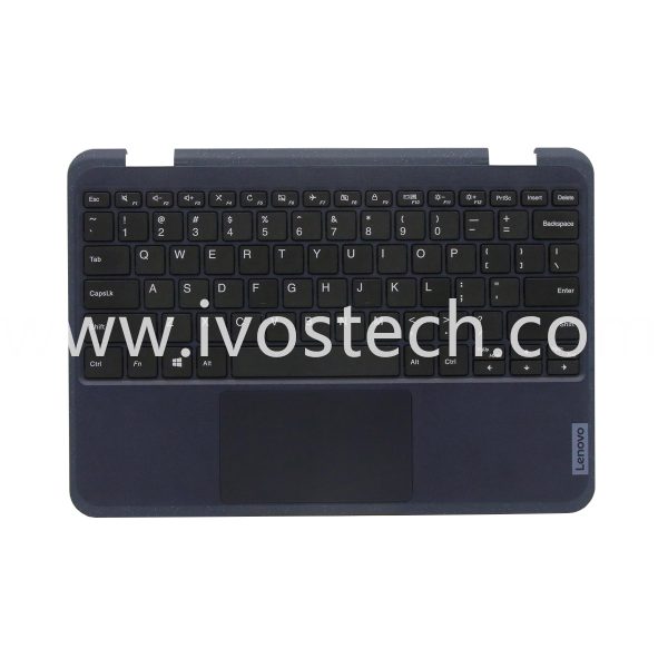 5M11C85684 Laptop Palmrest Upper Case with Keyboard and Touchpad Assembly for Lenovo 500w Gen 3